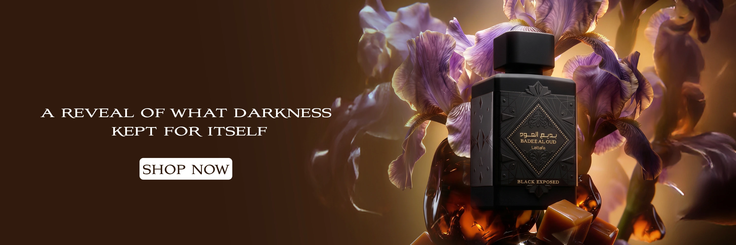 Lattafa Badee Al Oud Black Exposed