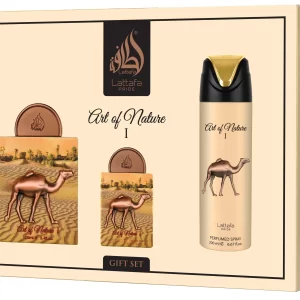 GIFTSET - ART OF NATURE 1 - 3PC(EDP 100ML+20ML+DEO 200ML)