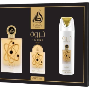 GIFTSET - THARWAH GOLD - 3PC(EDP 100ML+20ML+D EO 200ML)